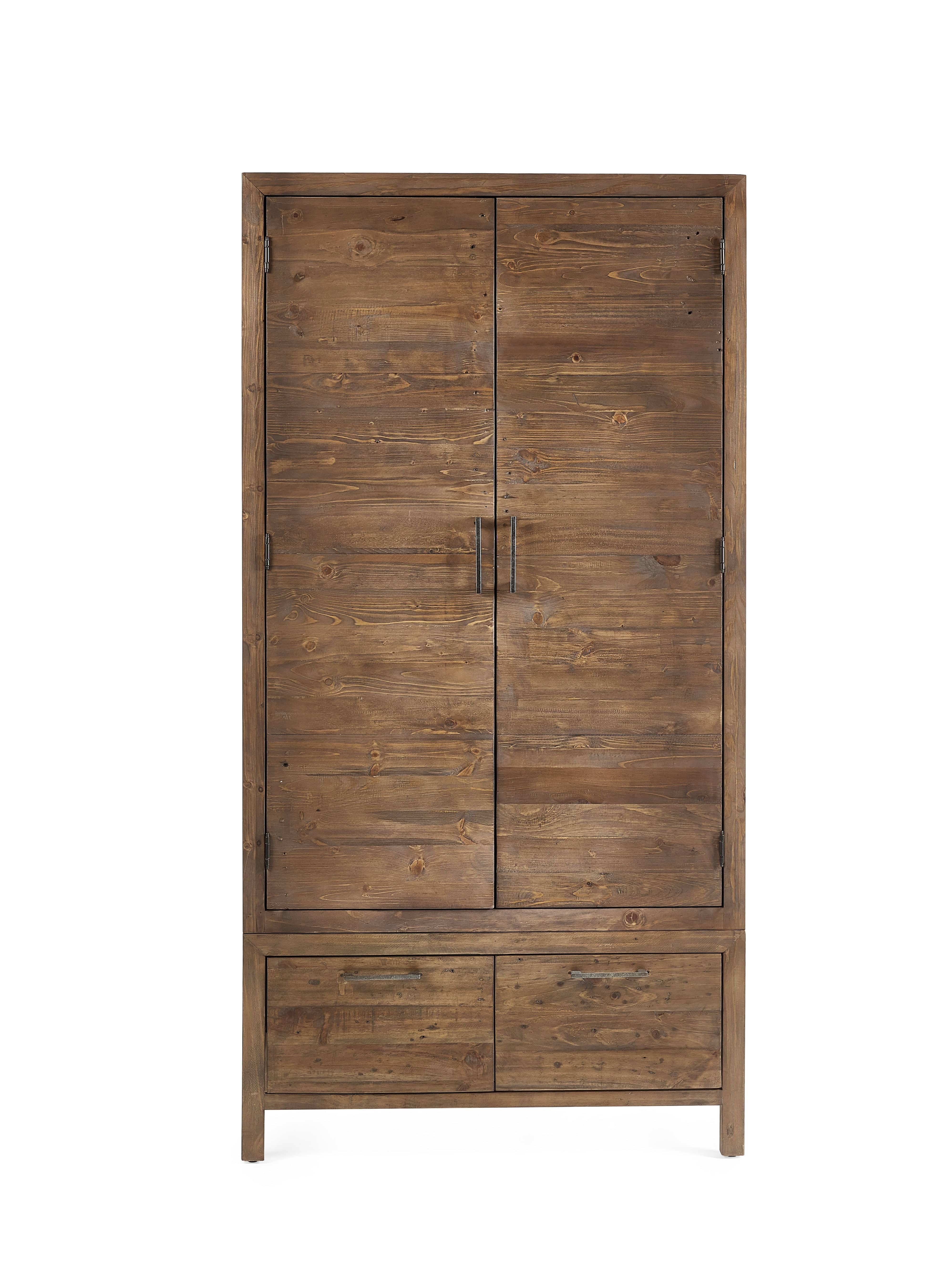 Julian Bowen Wardrobe Heritage 2 Door Wardrobe Bed Kings