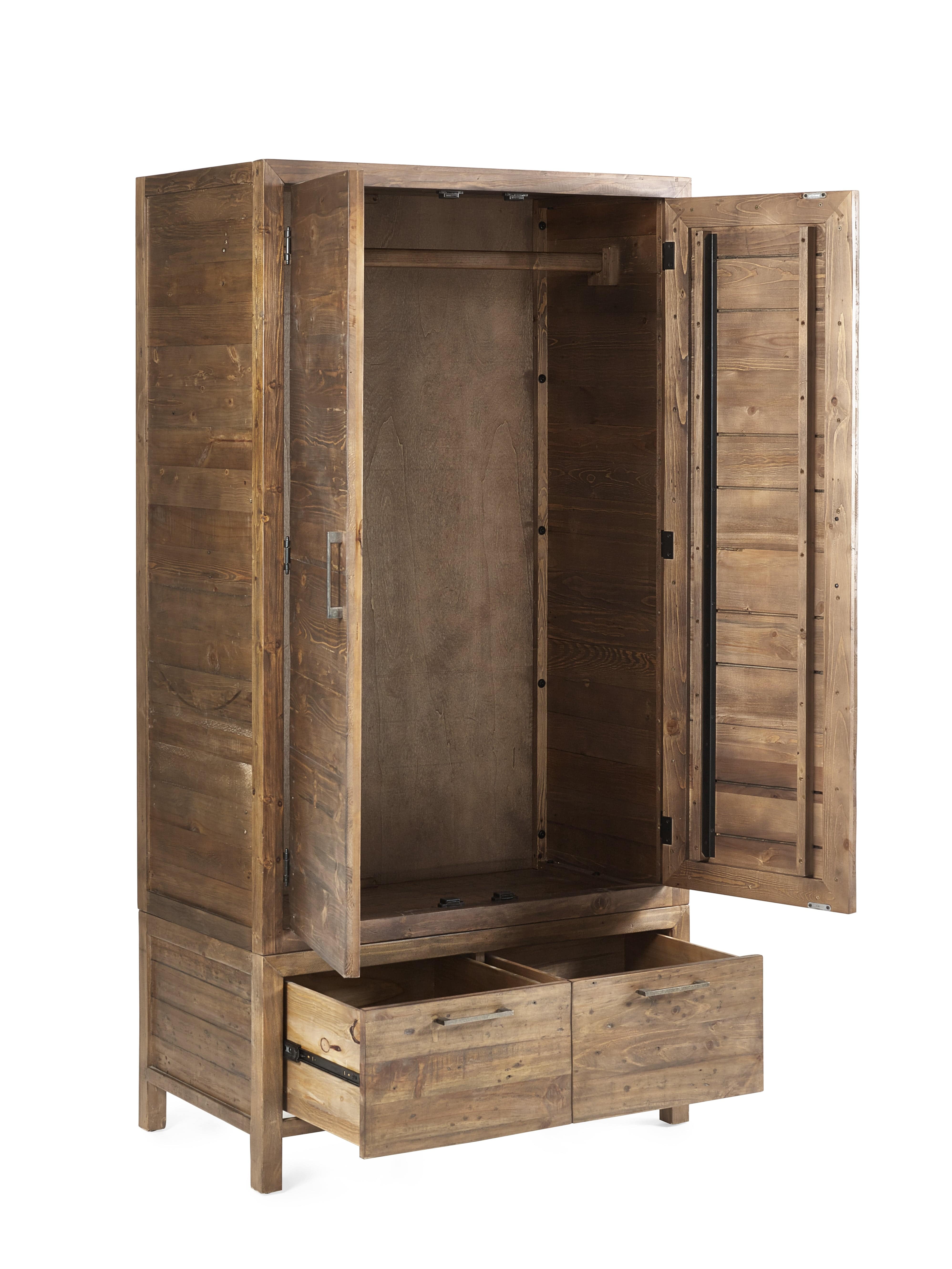 Julian Bowen Wardrobe Heritage 2 Door Wardrobe Bed Kings