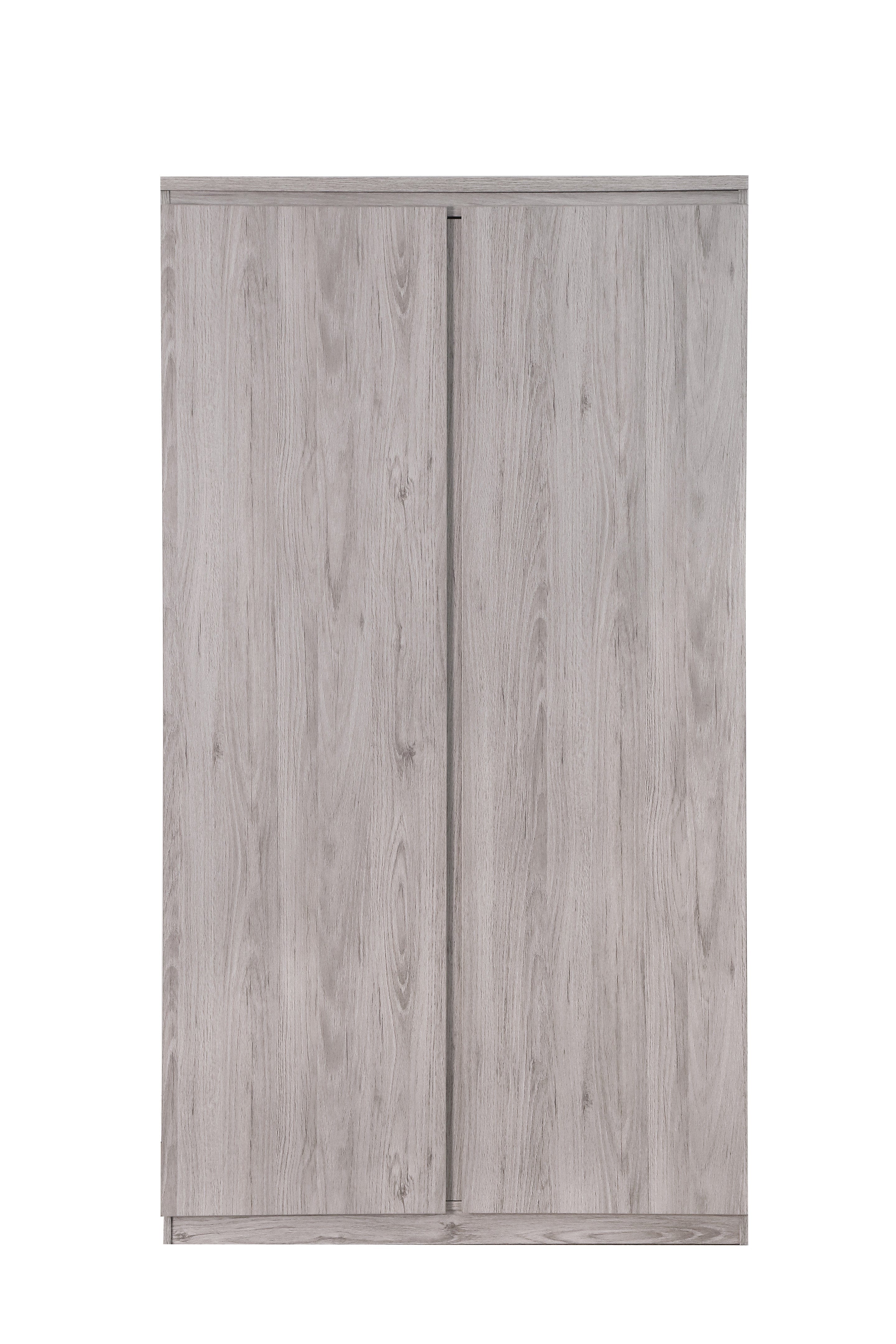 Julian Bowen Wardrobe Jupiter 2 Door Wardrobe Grey Oak Bed Kings