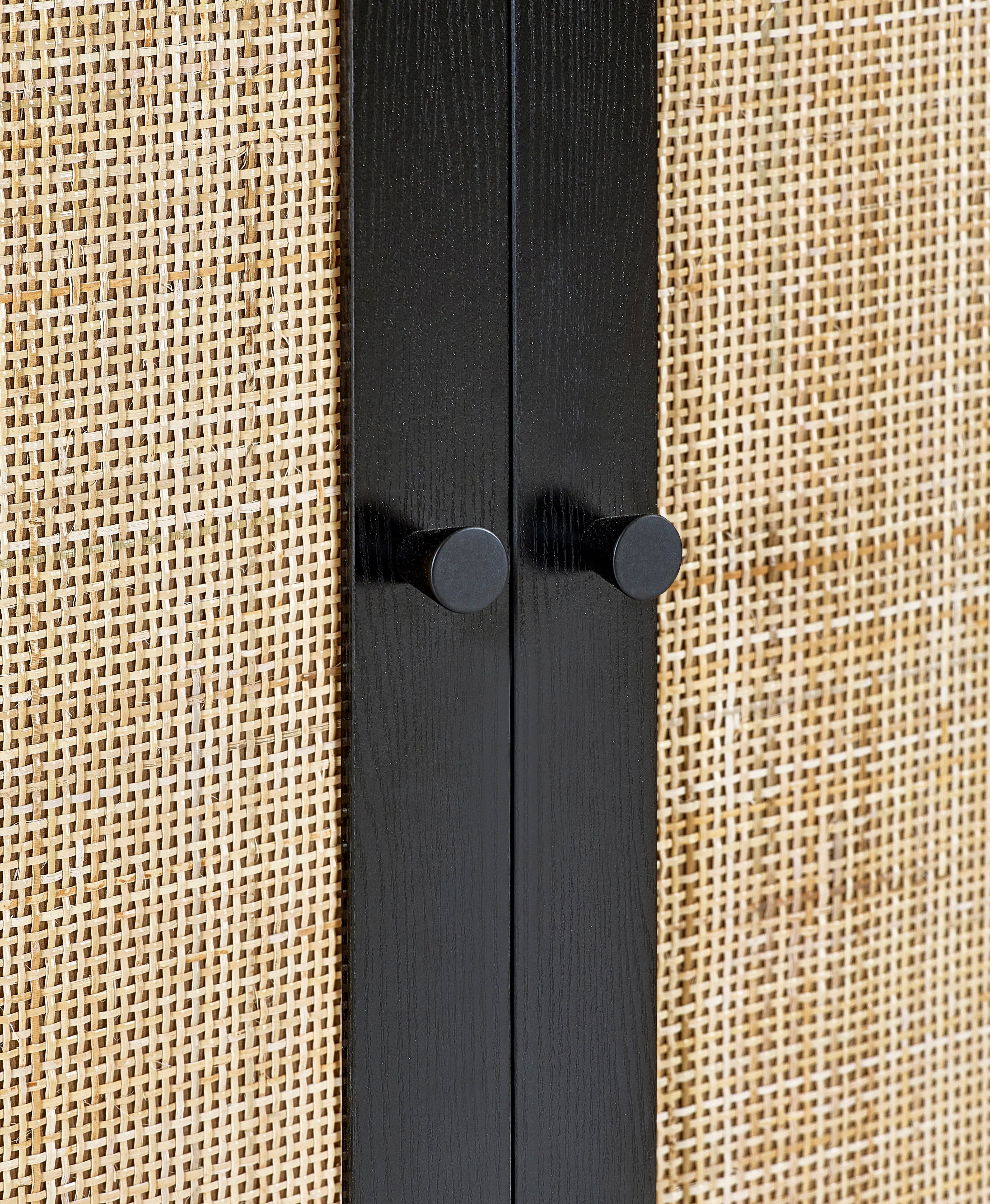 Julian Bowen Wardrobe Padstow Wardrobe - Black Bed Kings