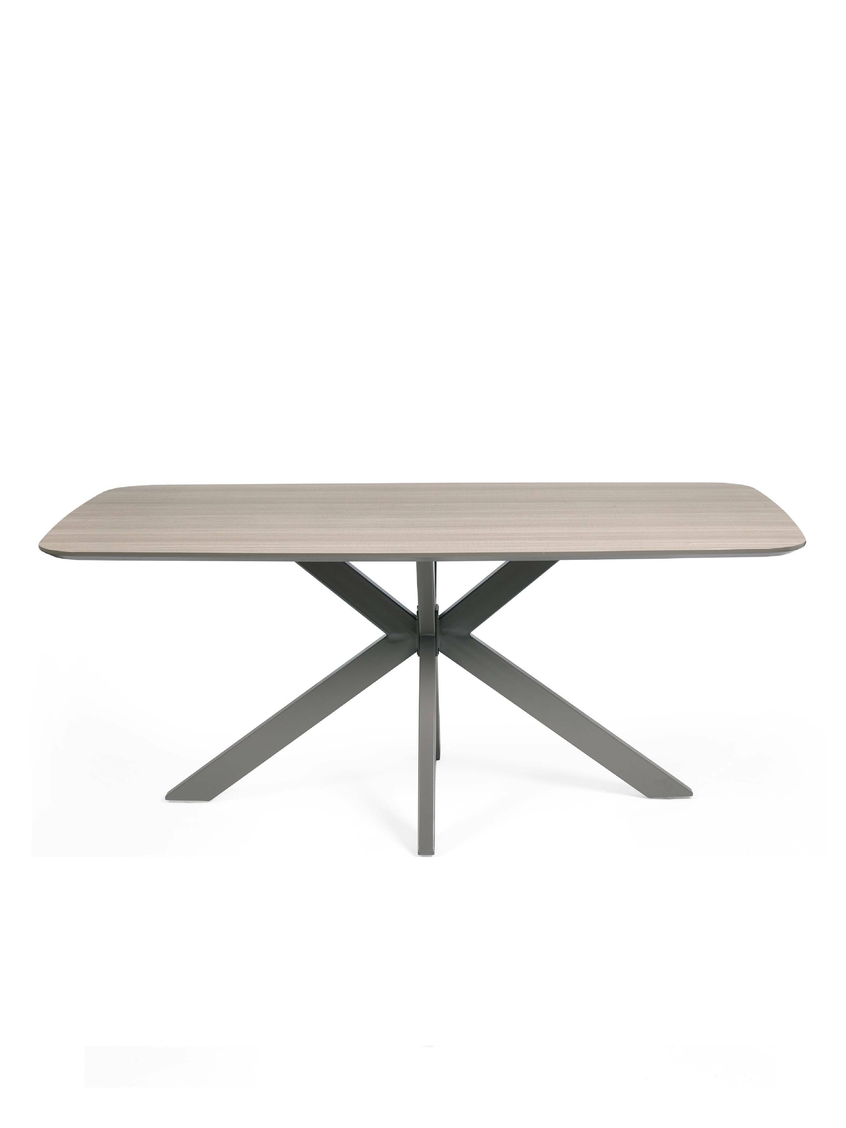 Noah Taupe Rectangular Dining Table