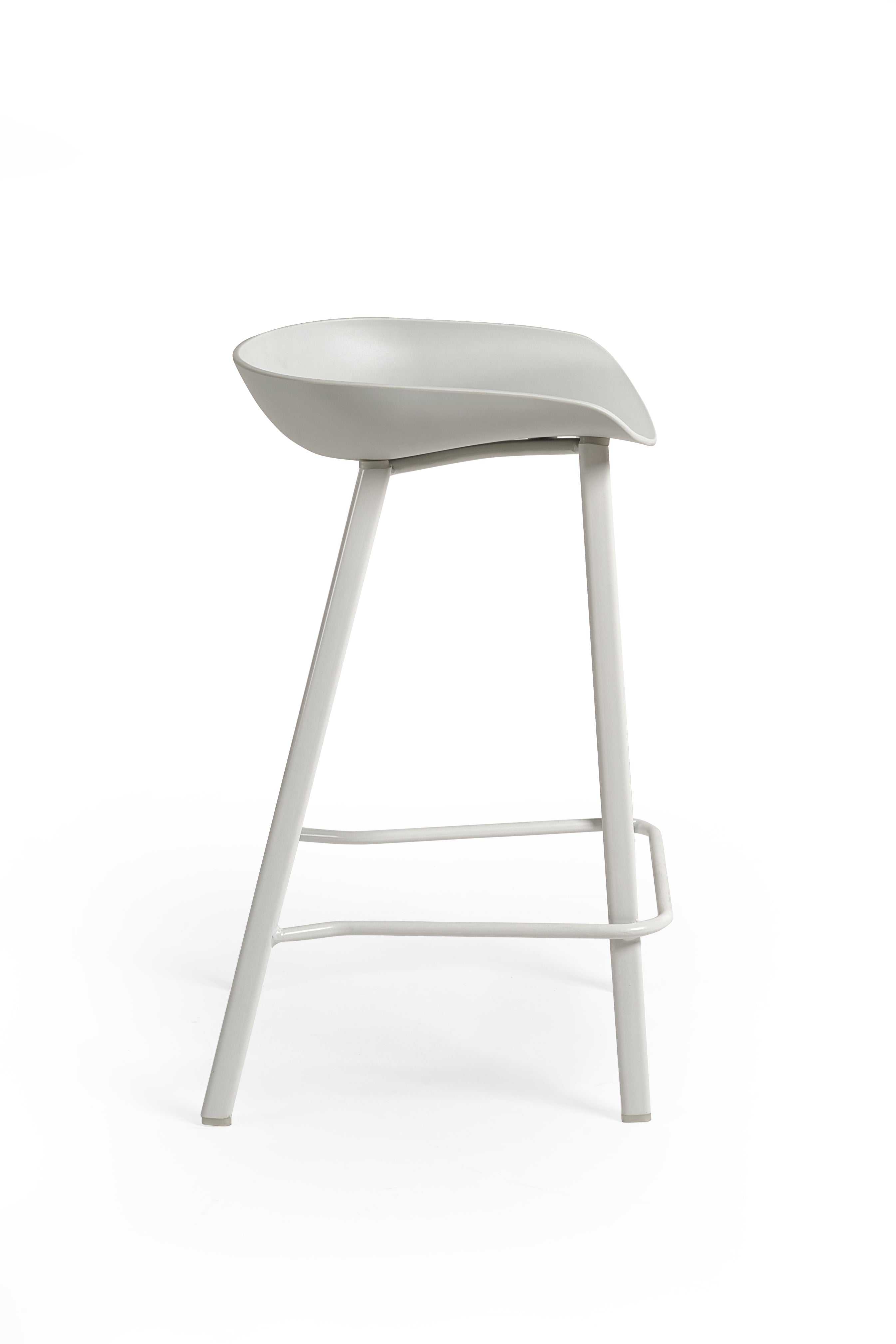 Renzo Bar Stool Grey (Set Of 2)