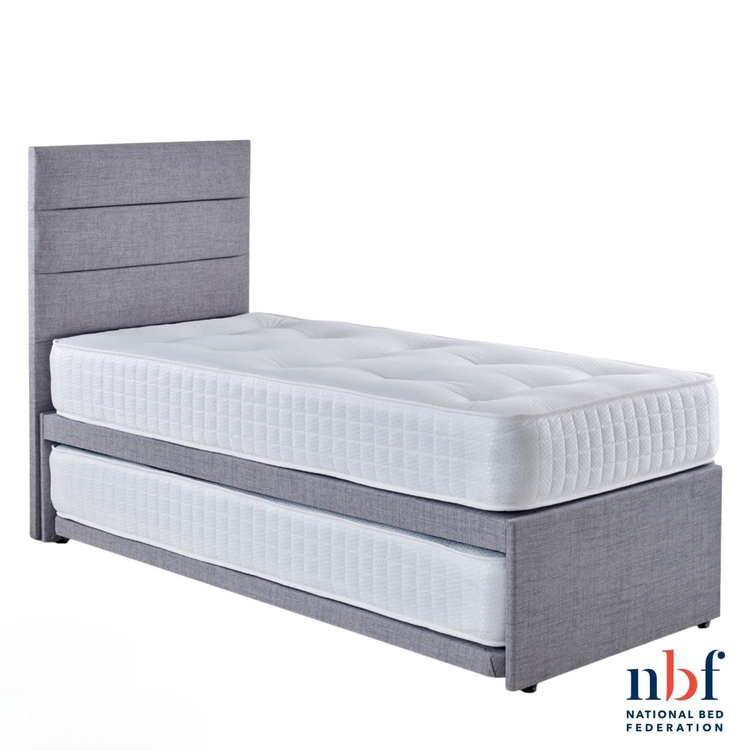Jenny Guest Bed & Trundle With 2 Mattresses