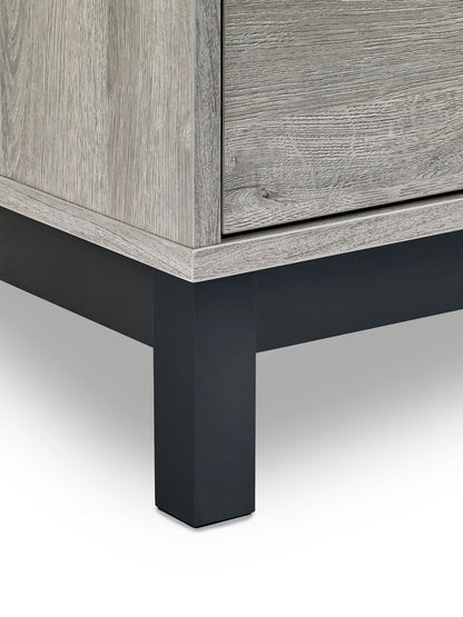 Bali 6 Drawer Wide Chest - Grey Oak