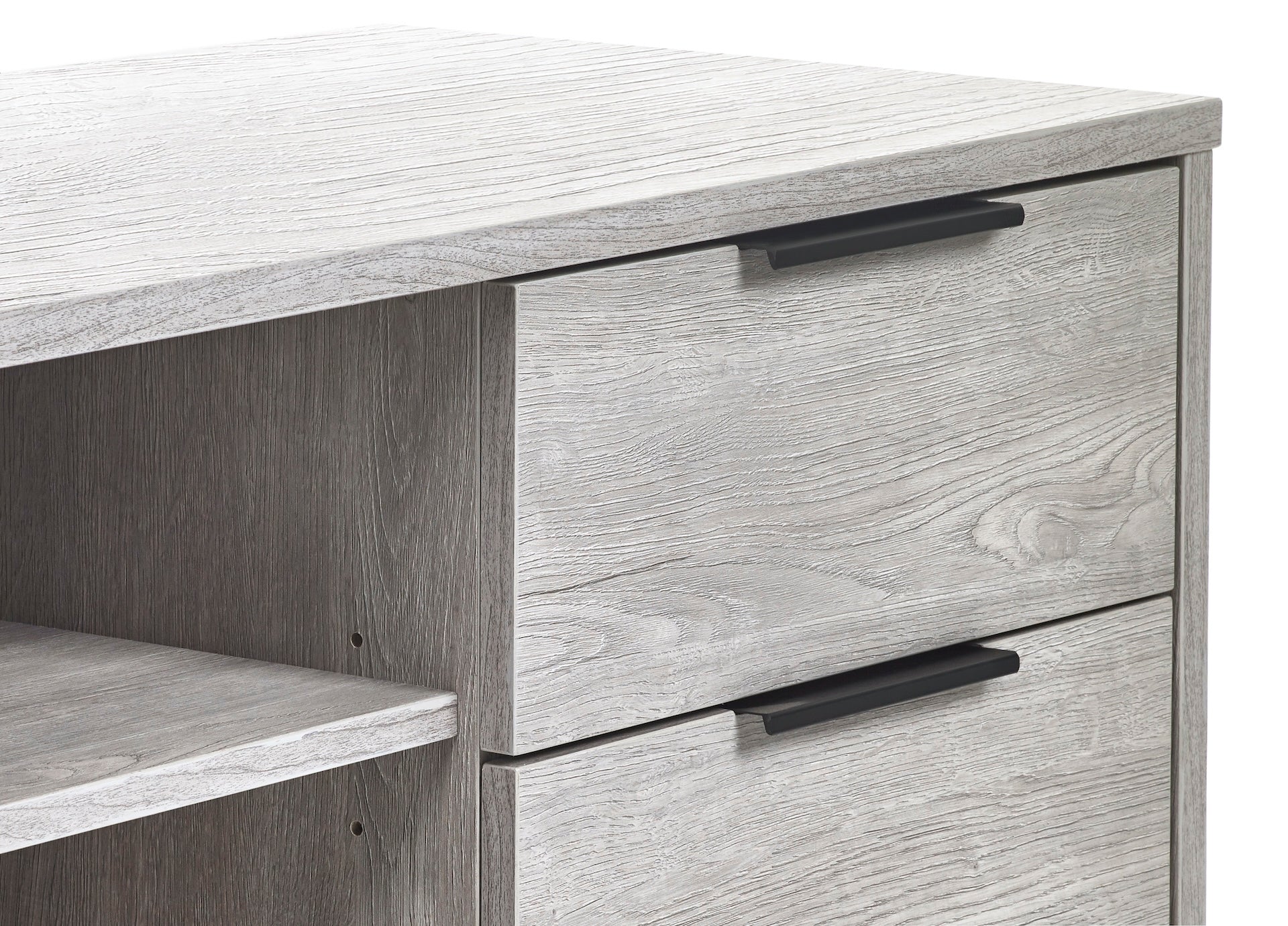 Bali TV Unit - Grey Oak