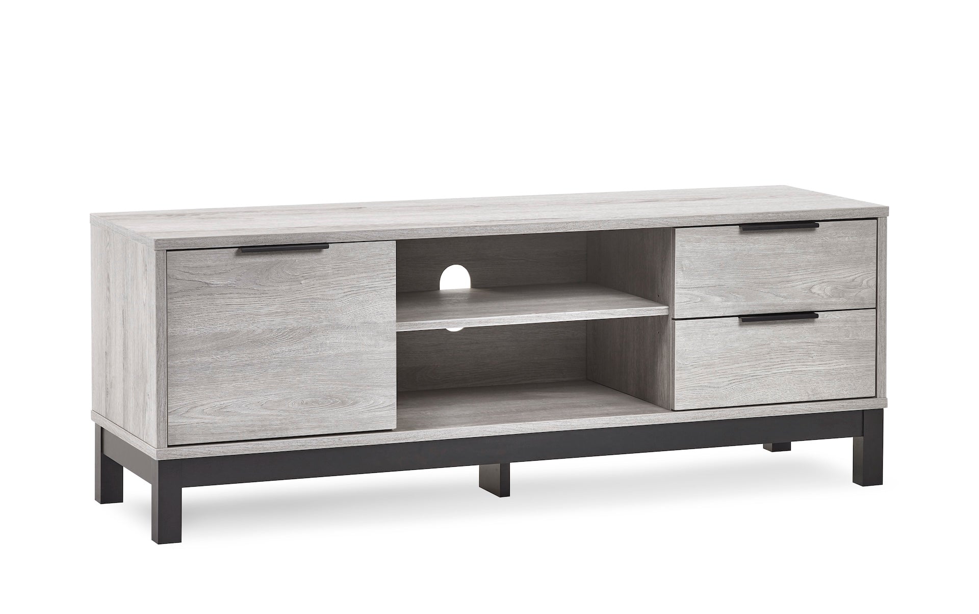 Bali TV Unit - Grey Oak