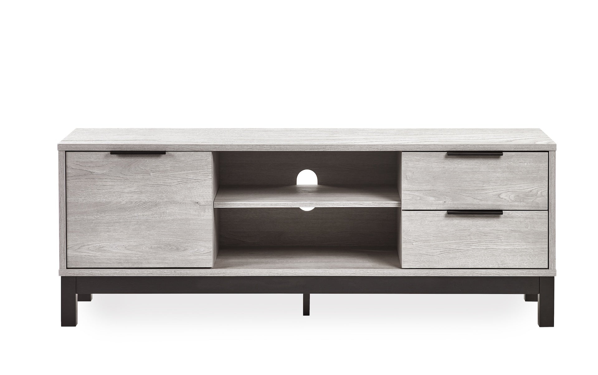 Bali TV Unit - Grey Oak