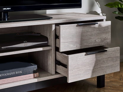 Bali TV Unit - Grey Oak