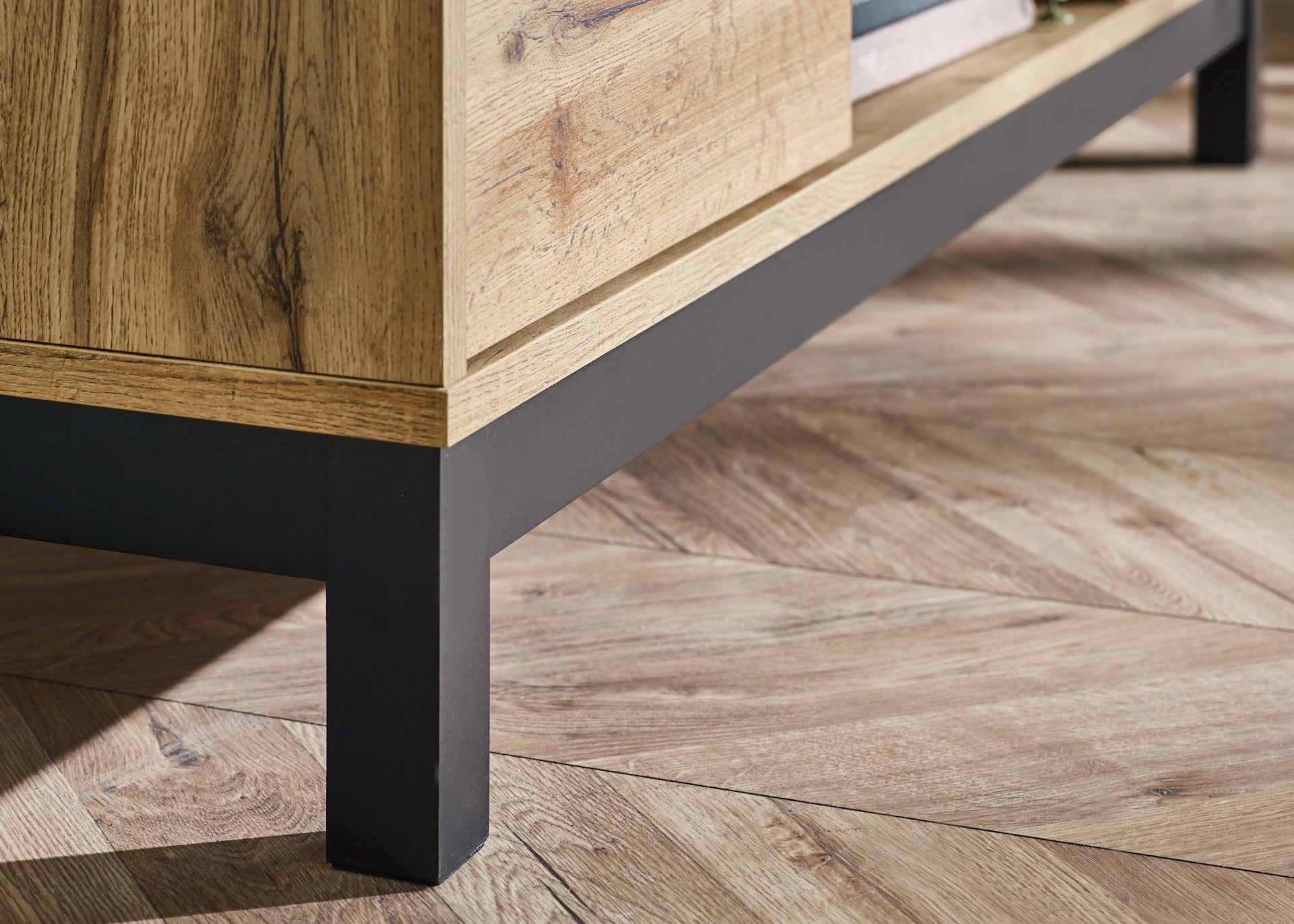 Bali TV Unit - Light Oak