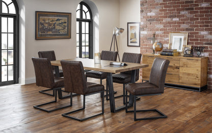 Brooklyn Chairs - Brown (Set of 2)