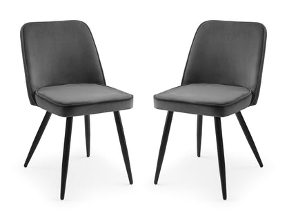Burgess Dining Chairs - Grey (Set of 2)