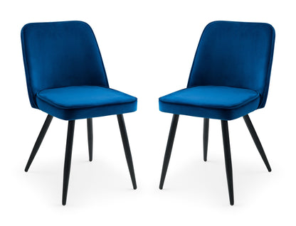 Burgess Dining Chairs - Blue (Set of 2)