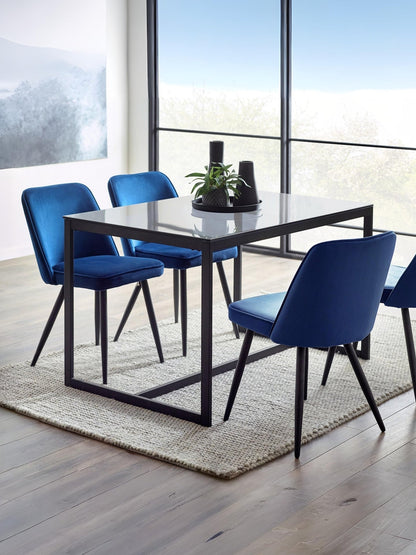 Chicago Dining Table Smoked Glass