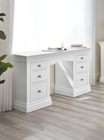 Clermont Dressing Table - Surf White