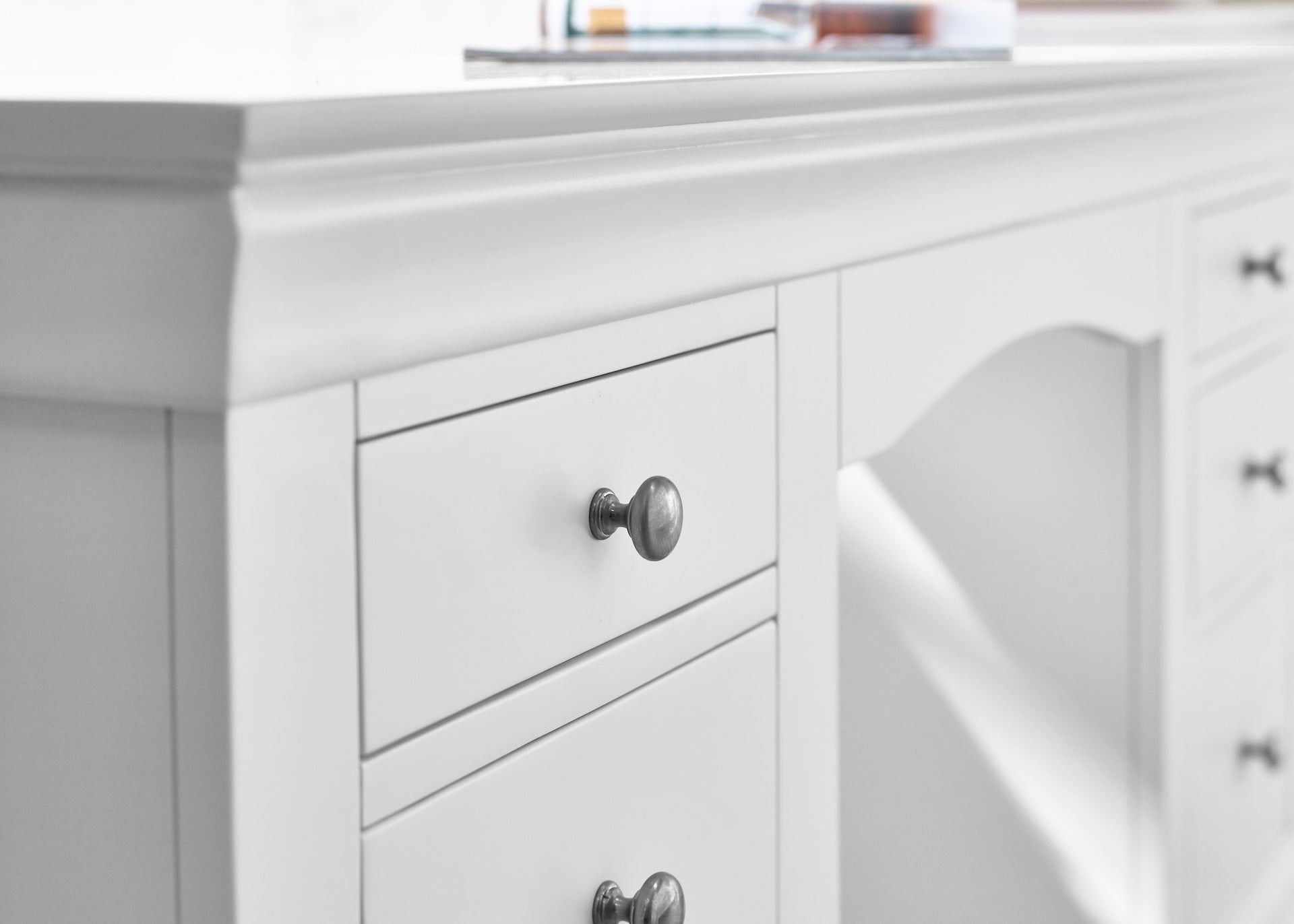 Clermont Dressing Table - Surf White