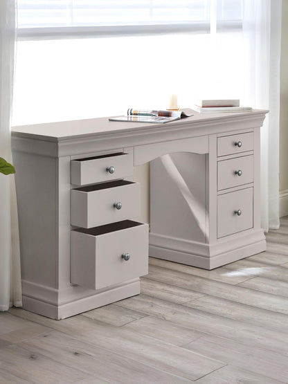 Clermont Dressing Table - Light Grey