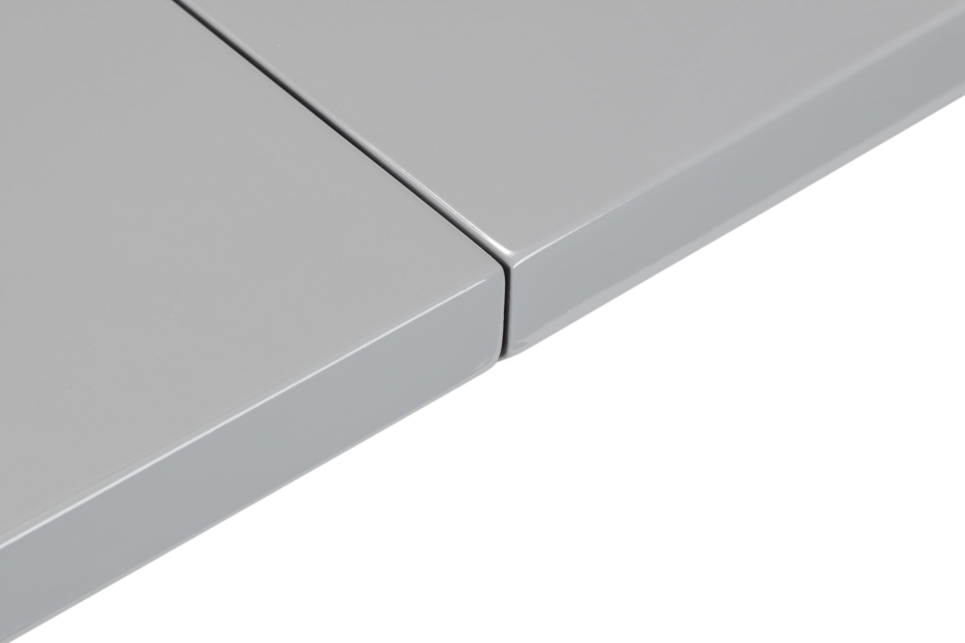 Como High Gloss Extending Table - Grey