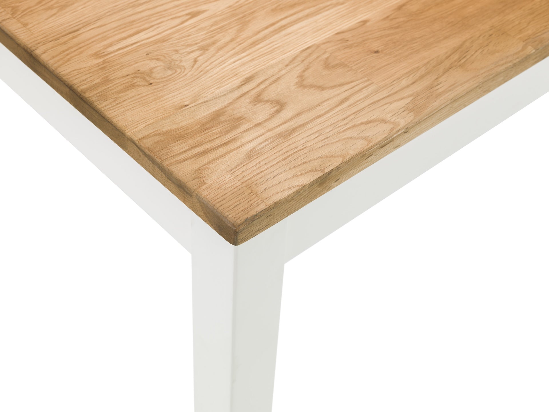 Coxmoor Rectangular Dining Table - Ivory & Oak