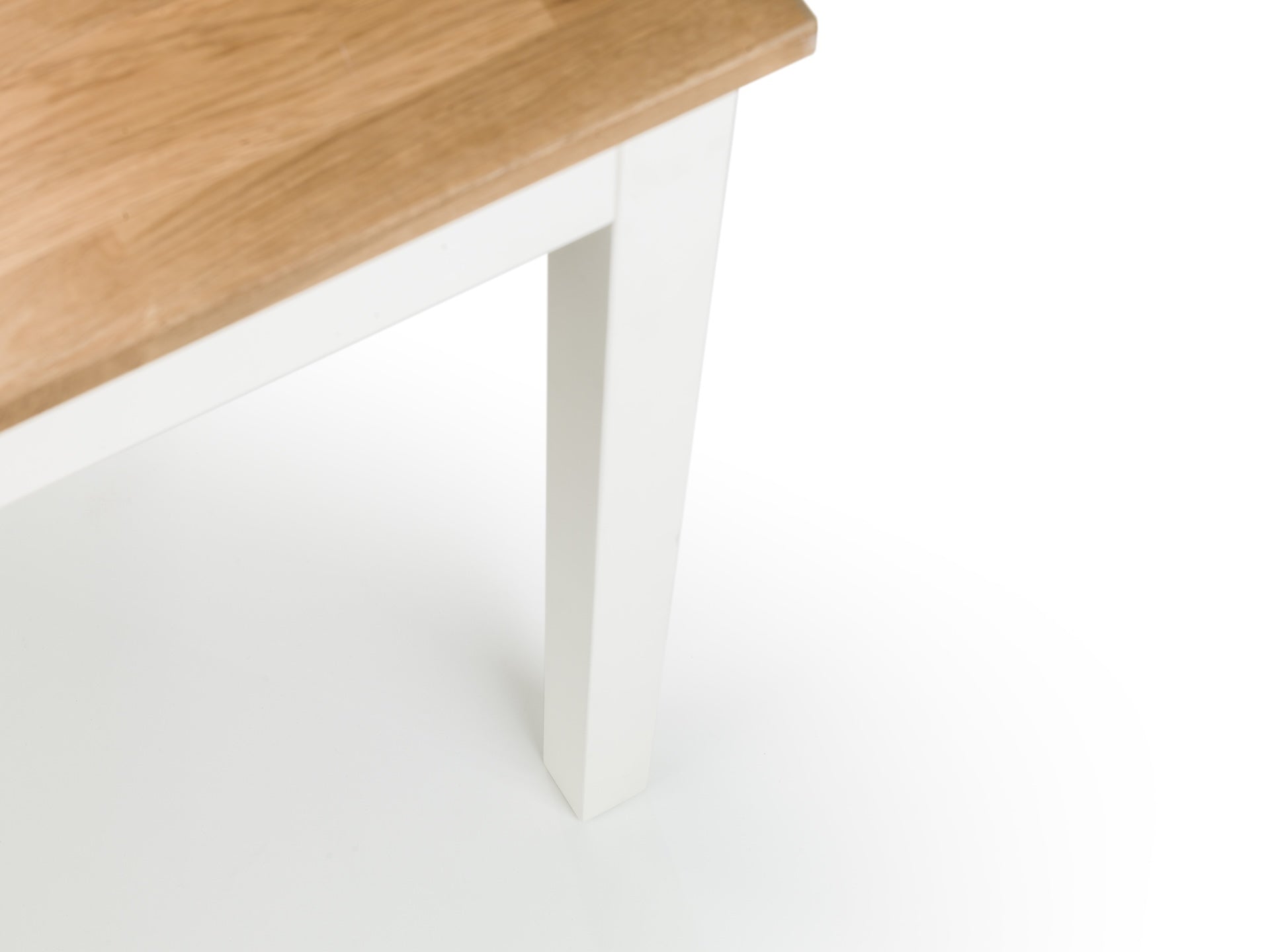 Coxmoor Rectangular Dining Table - Ivory & Oak