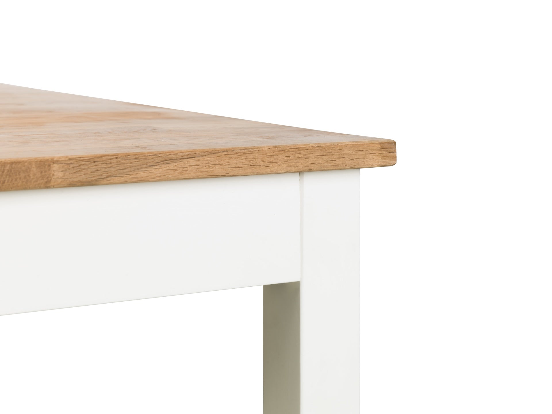 Coxmoor Rectangular Dining Table - Ivory & Oak