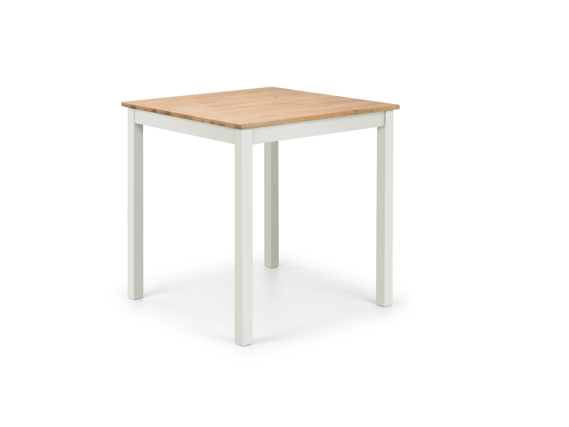 Coxmoor 75cm Square Dining Table - Ivory & Oak