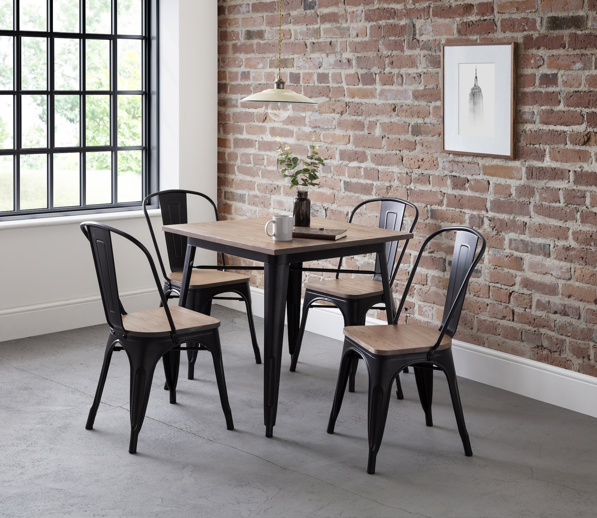 Grafton Metal Chairs (Set Of 4)