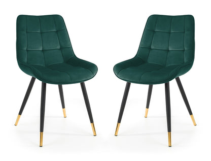 Hadid Dining Chairs - Green (Set Of 2)