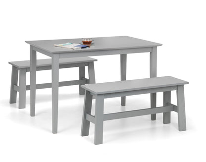 Kobe Compact Rectangular Table - Torino Grey