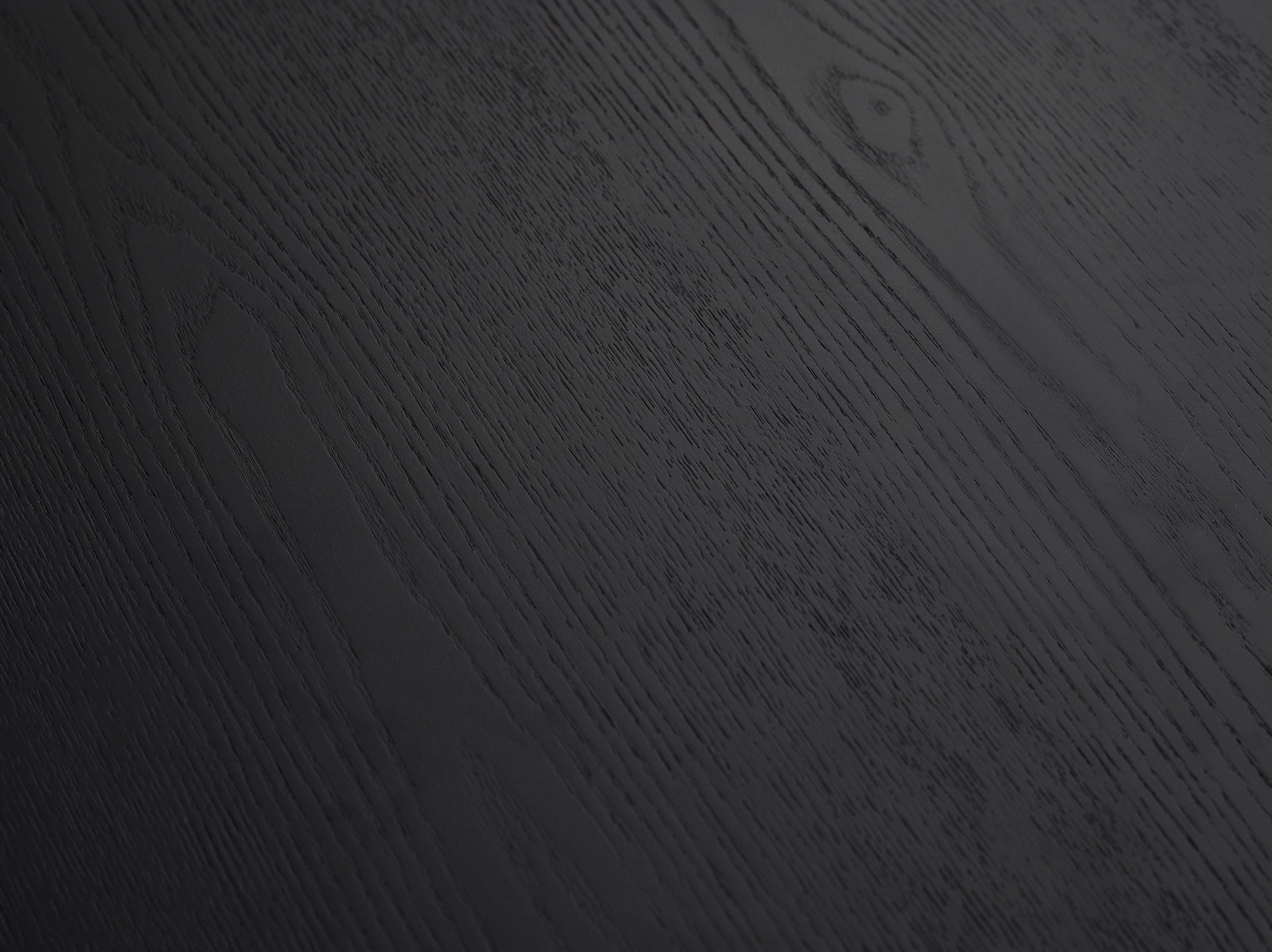 Louis Fluted Extending Dining Table - Black