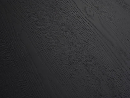 Louis Fluted Extending Dining Table - Black