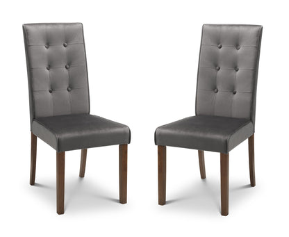 Madrid Velvet Dining Chairs (Set Of 2)