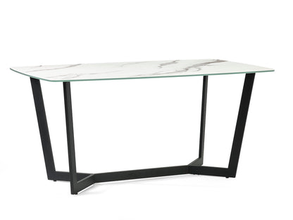 Olympus Dining Table - White Marble