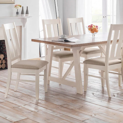 Pembroke Dining Chairs - Ivory (Set Of 2)