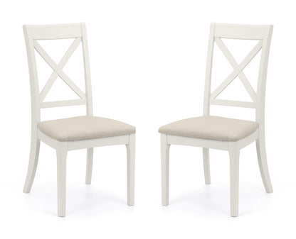 Provence Dining Chairs - Grey (Set Of 2)