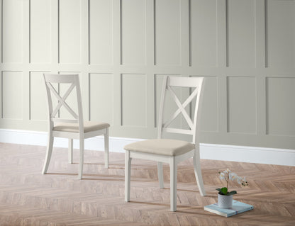 Provence Dining Chairs - Grey (Set Of 2)
