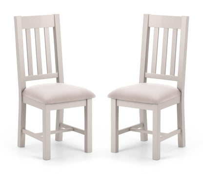 Richmond Dining Chairs - Grey (Set Of 2)