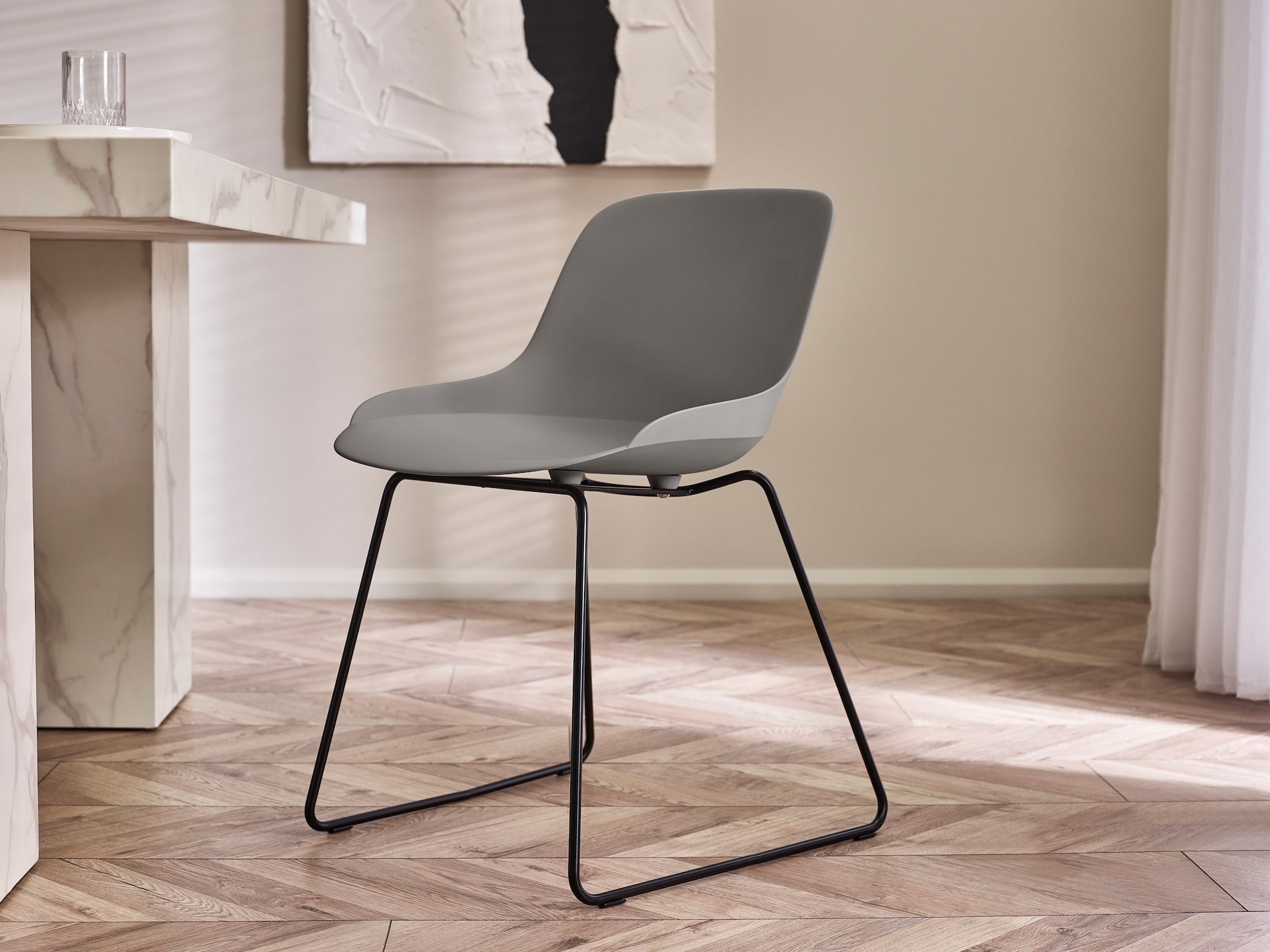 Rocco Chairs - Light Grey (Set Of 2)