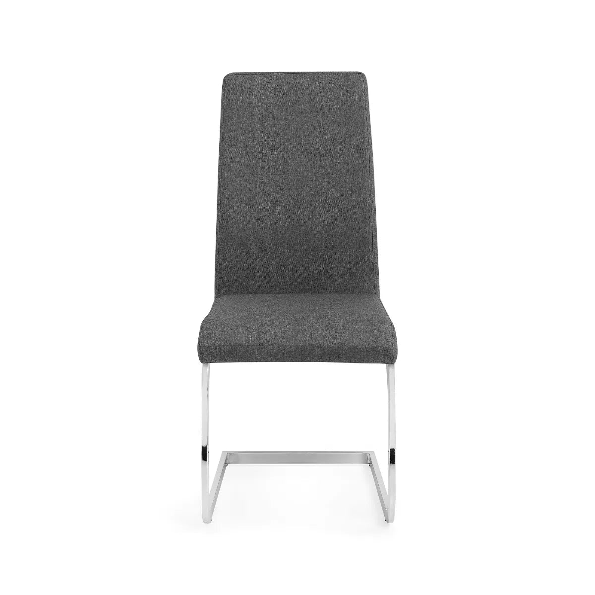 Roma Cantilever Dining Chairs Slate Grey (Set Of 2)