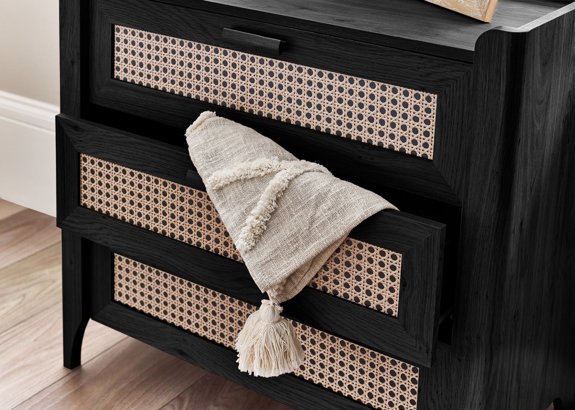 Sydney 3 Drawer Chest - Black Ash