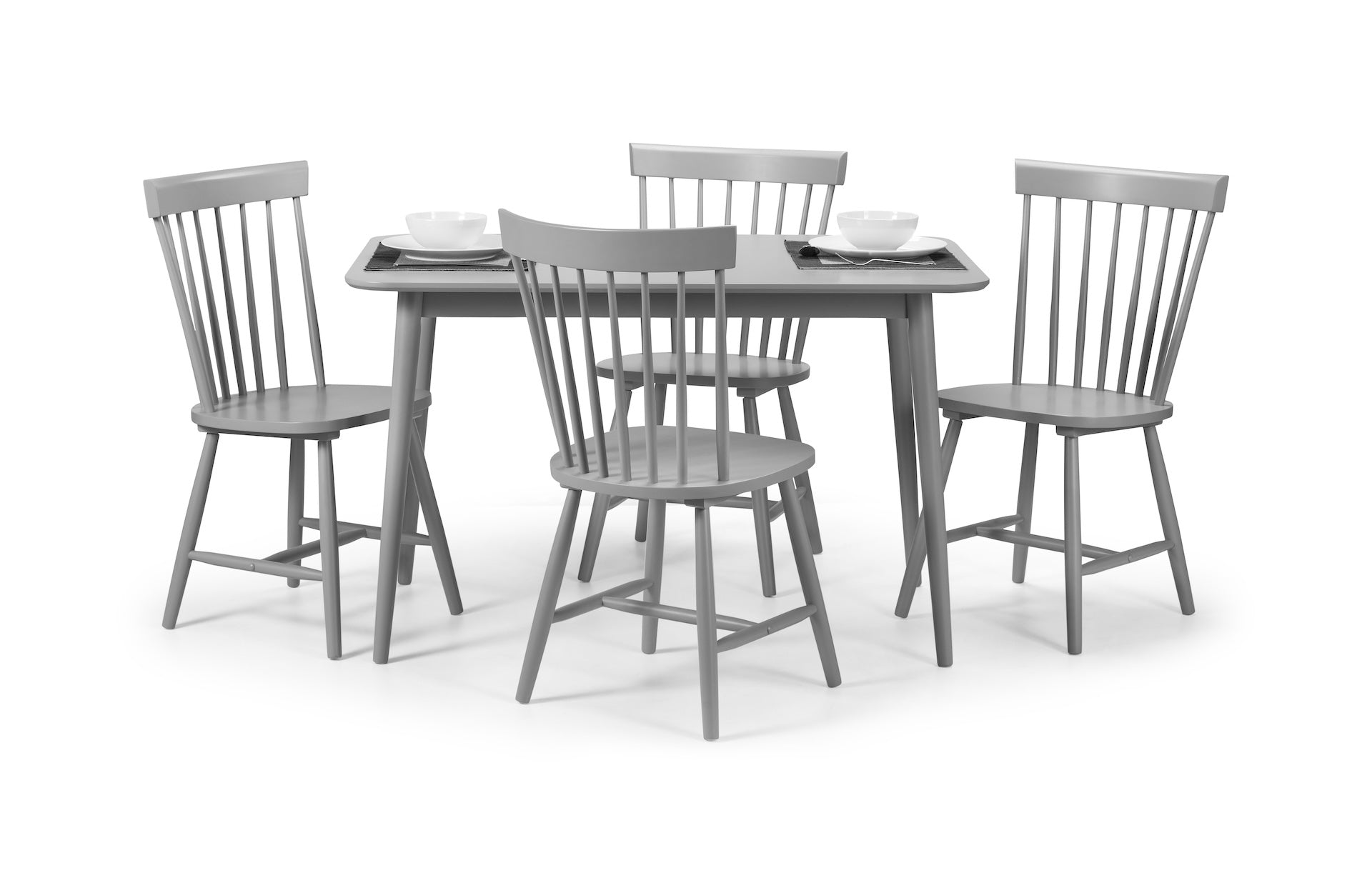 Torino Grey Chairs (Set of 4)