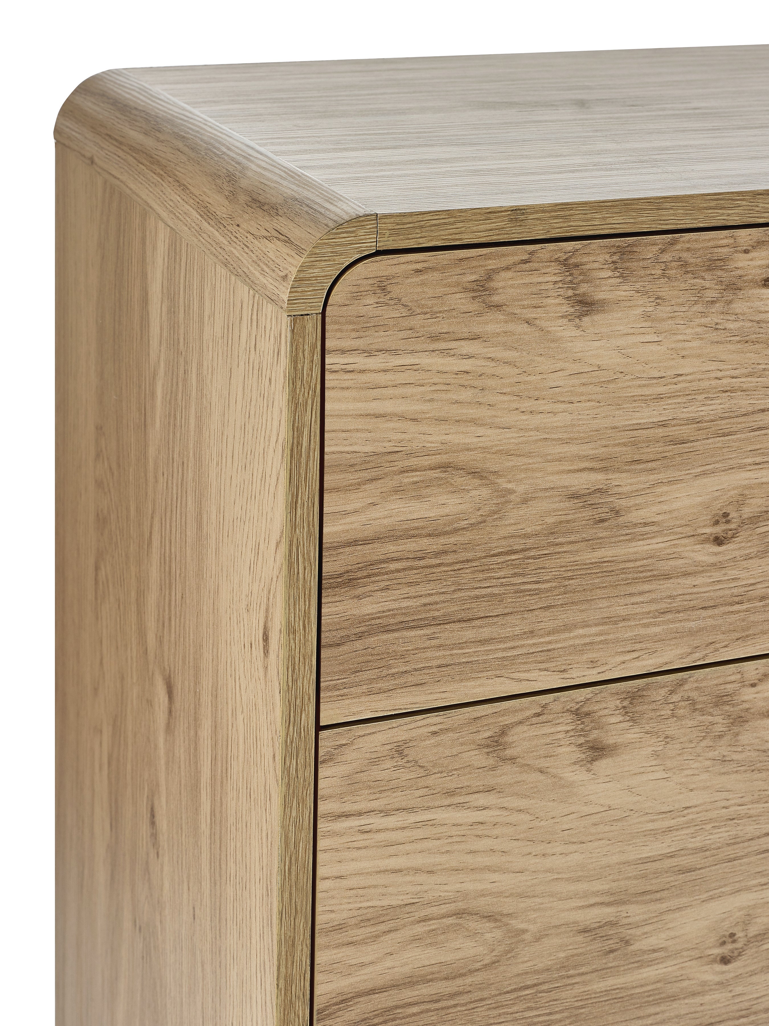 Ingrid 5 Drawer Chest Oak
