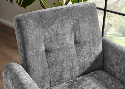 Julian Bowen Armchair Monza Chair - Dove Bed Kings