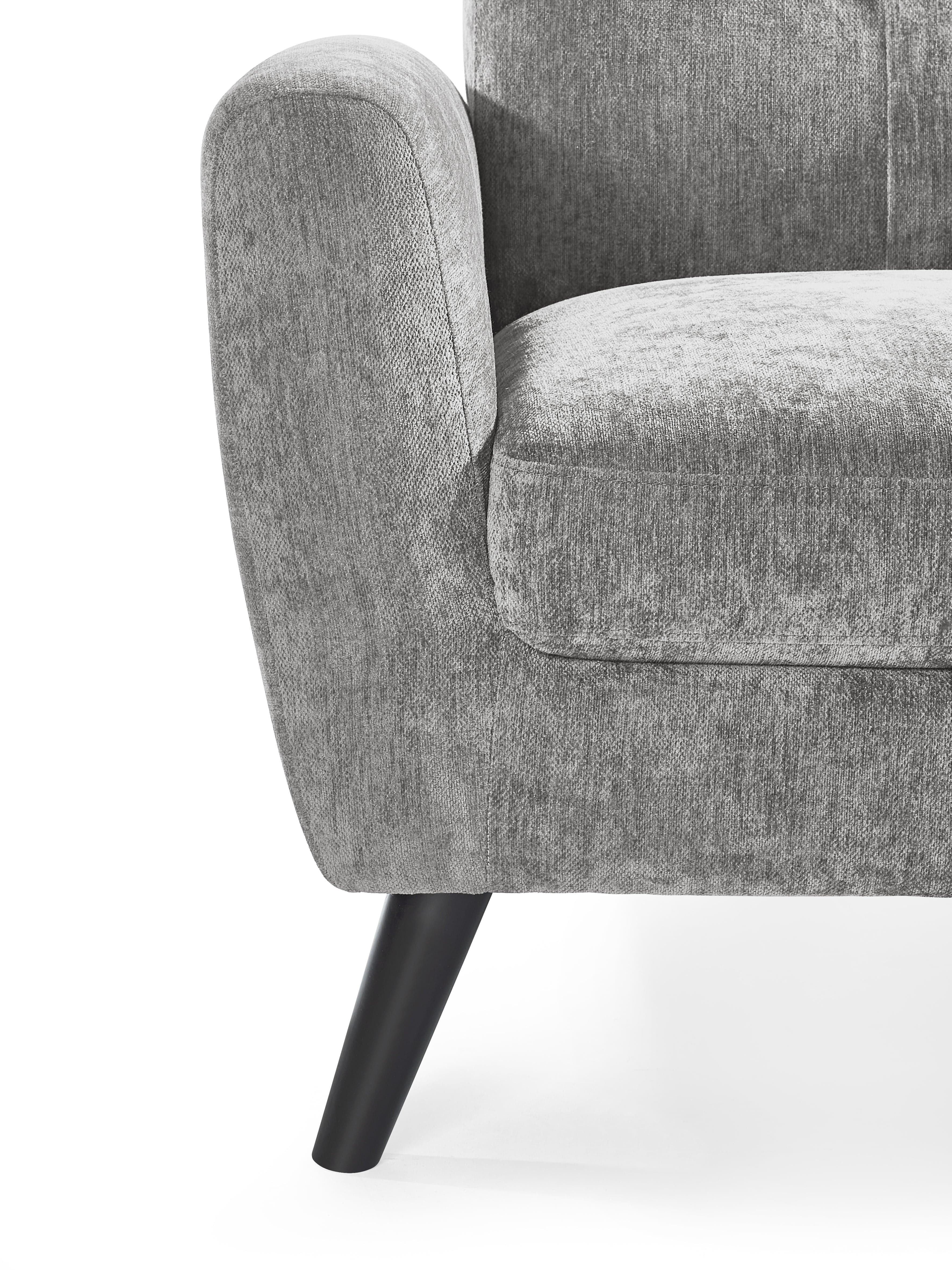 Julian Bowen Armchair Monza Chair - Dove Bed Kings