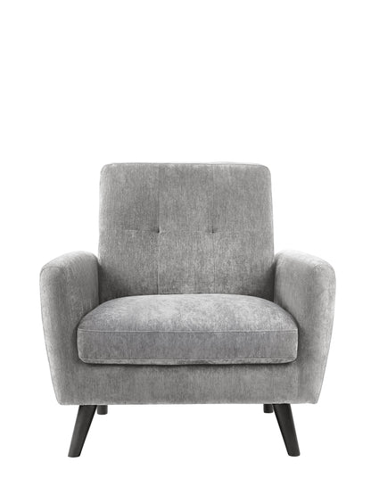 Julian Bowen Armchair Monza Chair - Dove Bed Kings