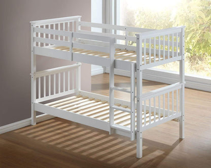 Artisan Bed Company Bunk Bed Louis 2 In 1 White Bunk Bed