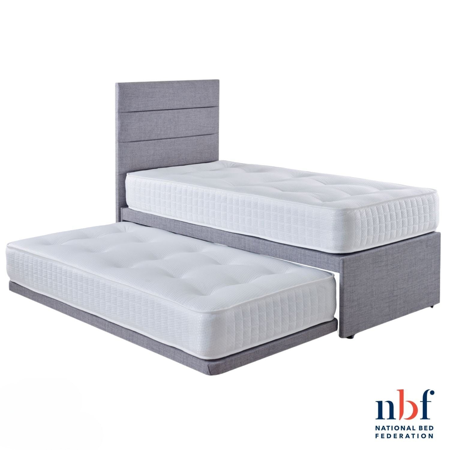 Jenny Guest Bed & Trundle With 2 Mattresses