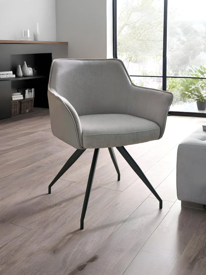 Noah Ivory Fabric Dining Chair