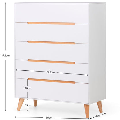 Julian Bowen Chest Of Drawers Alicia 5 Drawer Chest Bed Kings