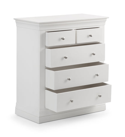 Julian Bowen Chest Of Drawers Clermont 3+2 Drawer Chest Bed Kings