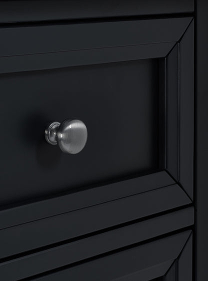 Julian Bowen Chest Of Drawers Maine 3+2 Drawer Chest - Anthracite Bed Kings